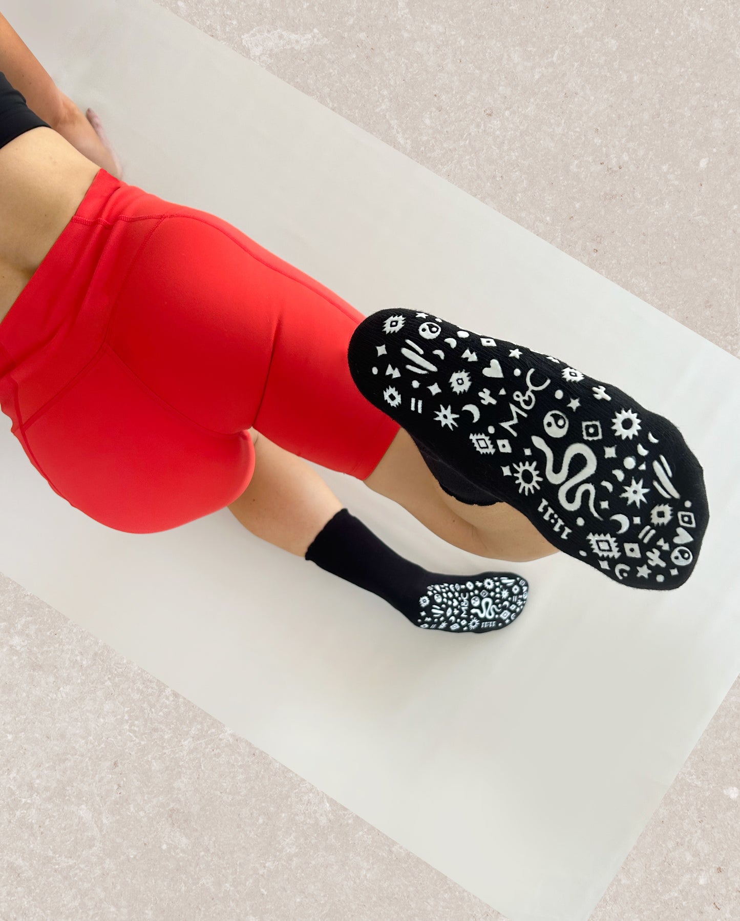 Crew Grip Socks - Twin Flame