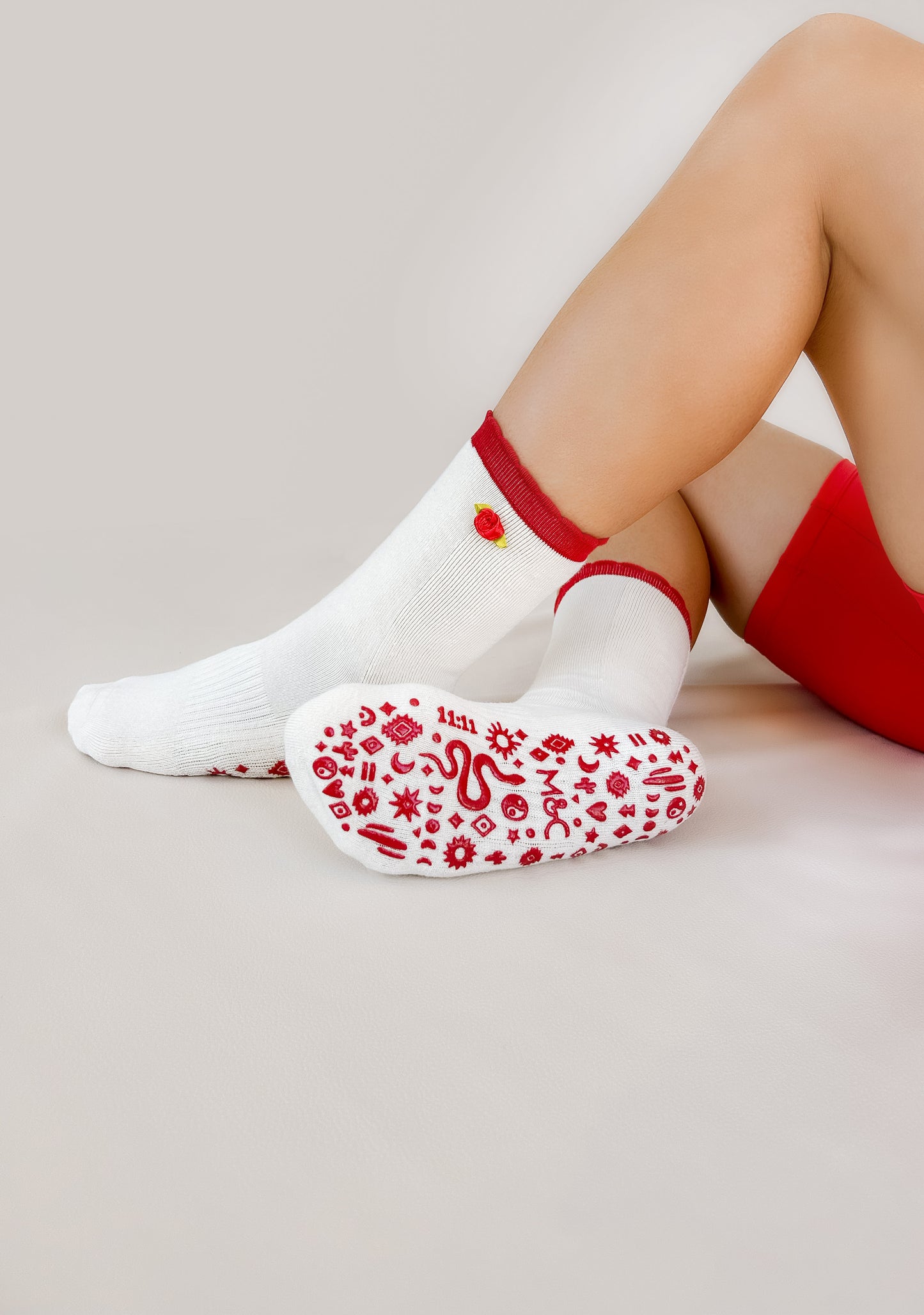 Crew Grip Socks - Wild Romance