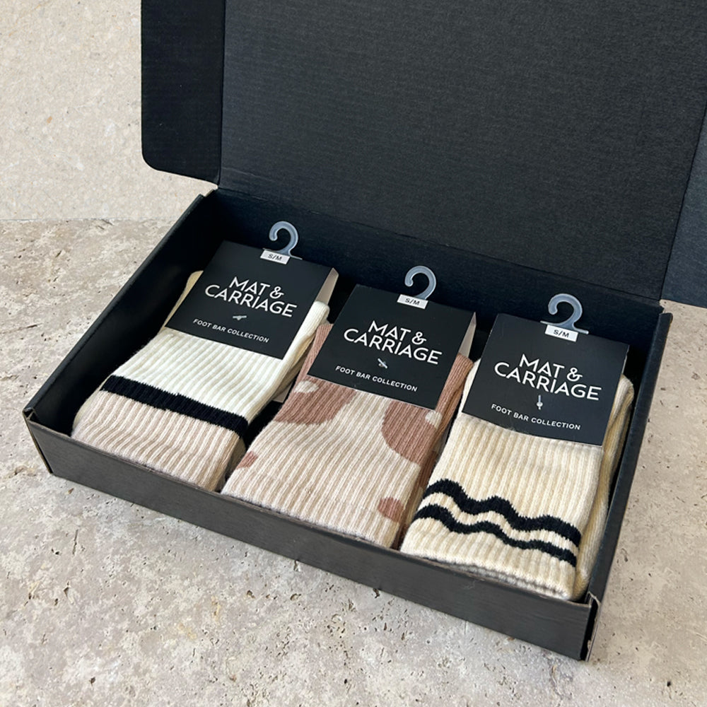 Grip Sock Box - Crew (3 styles)
