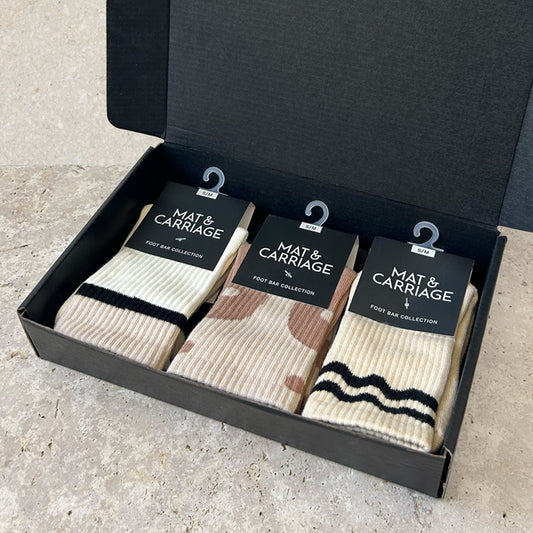 Grip Sock Box - Crew (3 styles)